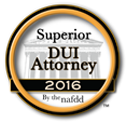 Nationally Ranked Superior DUI Attorney by the NAFDD